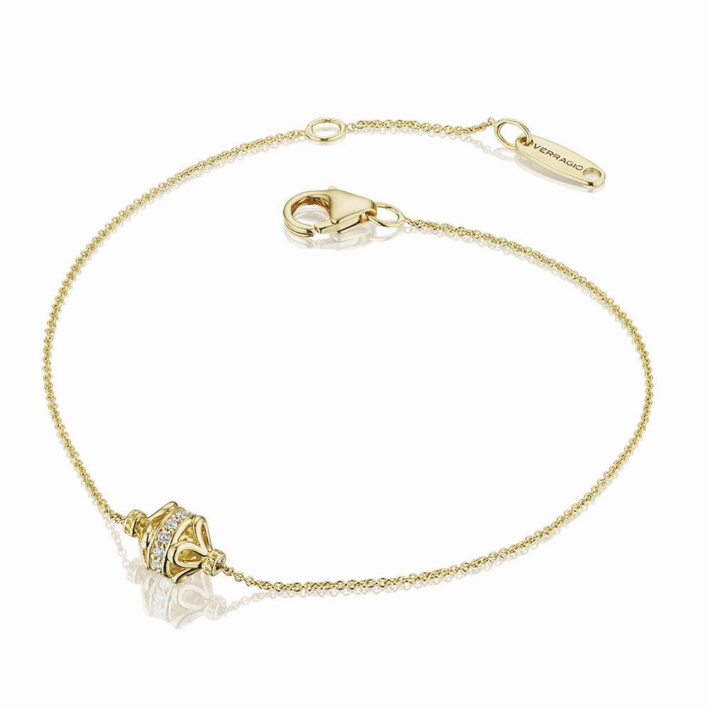 Verragio 18k Tiara Diamond Rondelle Bracelet