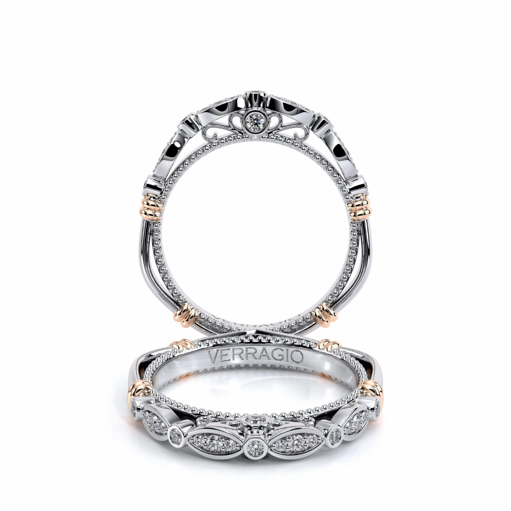 Verragio Parisian 14k Scalloped Wedding Band