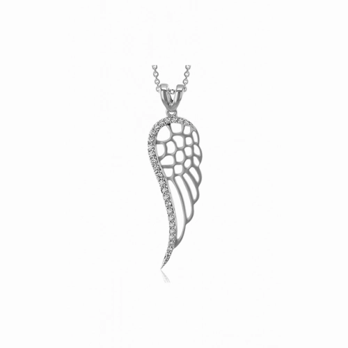 Zeghani Feather Necklace ZP1015