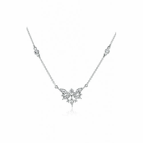 Zeghani Mother Nature Garden Necklace Zp1178