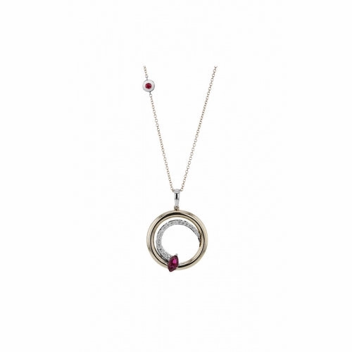 Zeghani Precious Stones Necklace Zp1237