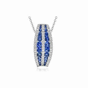 Zeghani Precious Stones Necklace Zp899-B