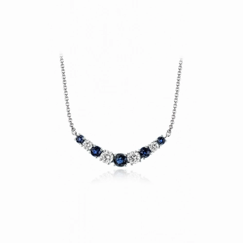 Zeghani Precious Stones Necklace ZP953