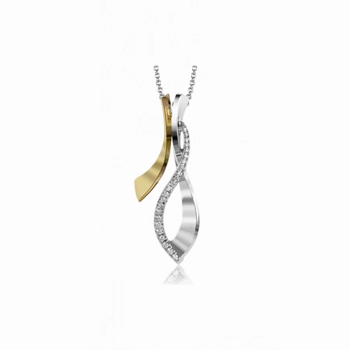 Zeghani Refined Rebel Necklace ZP749