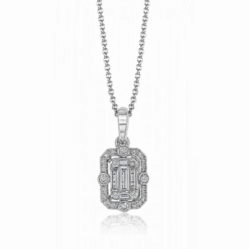 Zeghani Tessera Mosaico Necklace ZP739