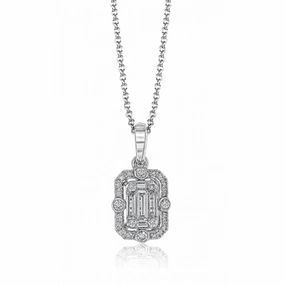 Zeghani Tessera Mosaico Necklace ZP739
