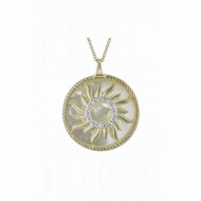 Zeghani Zodiac Signs Constellation Necklace ZP1218